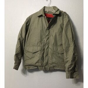 Vintage Lakeland Lined Harrington Golf Bomber Clicker Jacket Mens 40 70s